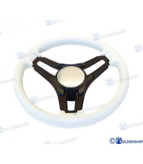 STEERING WHEEL SELVA 350 mm WHITE