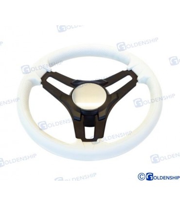 STEERING WHEEL SELVA 350 mm WHITE