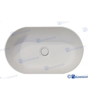 SINK SEMI-OVAL 450x260 mm