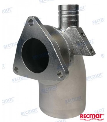 EXHAUST ELBOW INOX