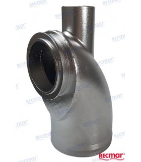 EXHAUST ELBOW INOX
