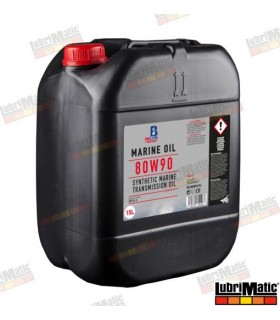 SYNTHETIC MARINE OIL 80W90 15L FOR TRANS