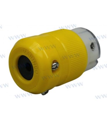 PLUG 15A 125V 2P 3W CR