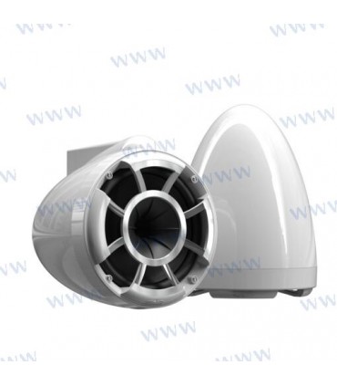 REV 8 MOUNT TOWER SPEAKER WHITE