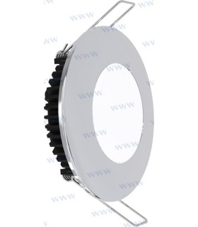 DOWNLIGHT CHROMED 6 W 600 LUM. 6500K 24V