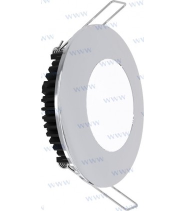 DOWNLIGHT CHROMED 6 W 600 LUM. 6500K 24V