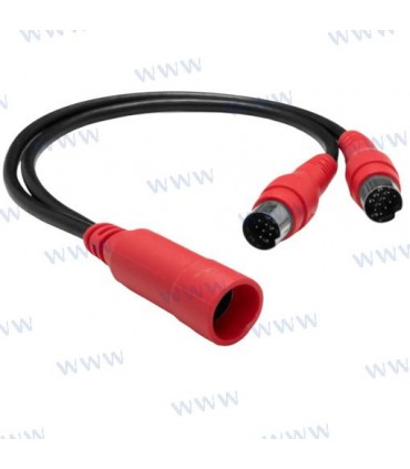 Y CABLE CONNECT 2 TRANSOM  MC-BB