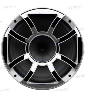 GRILLE REV 10HDXS-W WHITE-STAINLESS