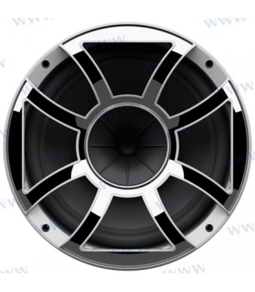 GRILLE REV 10HDXS-W WHITE-STAINLESS