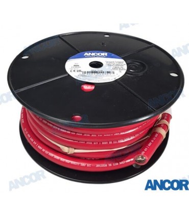 TINNED COPPER WIRE 00AWG (67MM²) RED 50F