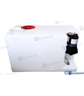 TANK + FRESH WATER PUMP KIT 77 L 12V