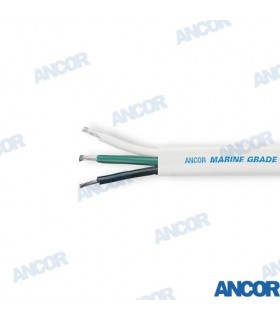 TRIPLEX FLAT CABLE 6/3AWG  (3X13MM2) 50'