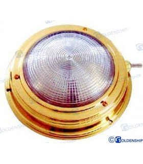 DOME LIGHT BRASS 5"
