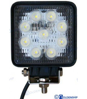 27W LED LIGHT BARS SPOT BEAM 316SS BRACK