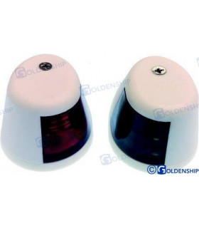 PAIR HORIZONTAL NAV.LIGHTS WHITE/LED