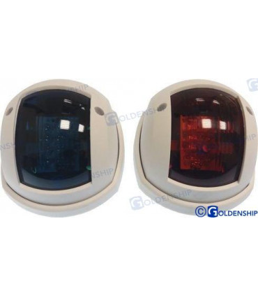 PAIR VERTICAL NAV.LIGHTS WHITE - LED