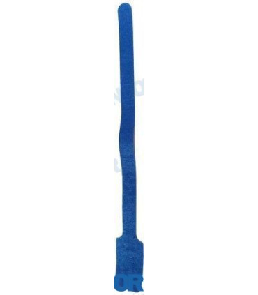 VELCRO CABLE STRIP  15" BLUE