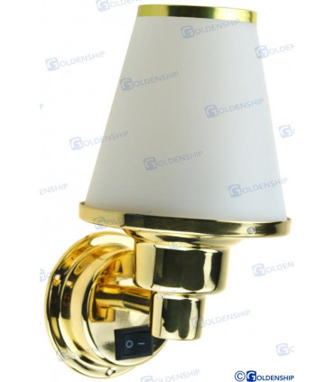 BULKHEAD LIGHT BRASS