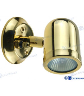 BULKHEAD LIGHT BRASS