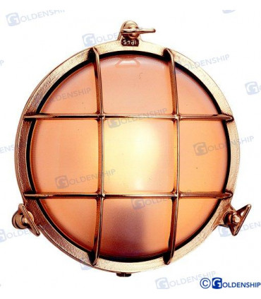 POLISHED BRASS LIGHT 220V - 215 MM