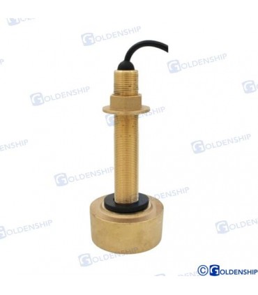 TRANSDUCER THRU-HULL BRONZE 50/200KHZ