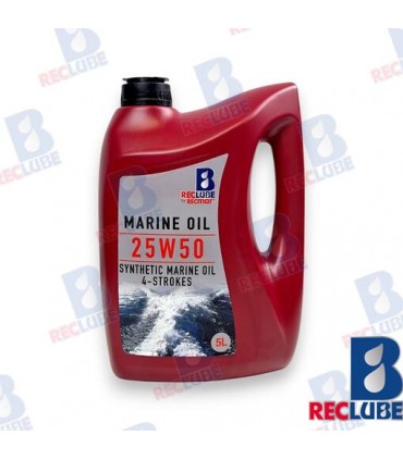 SYNTHETIC MARINE OIL 25W50 5LT. (3 UN)