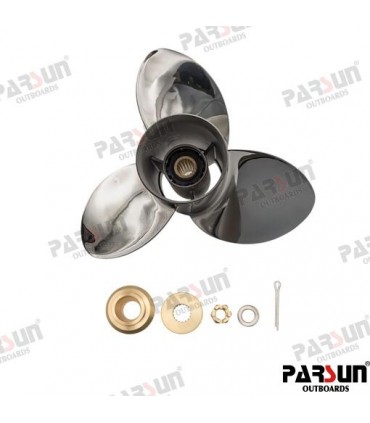 ALUMINUM PROPELLER 16-1/2x19" RIGHT