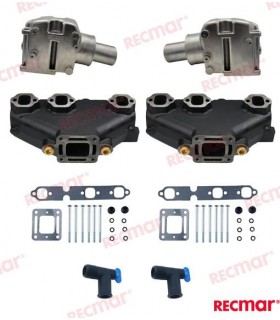 EXHASUT KIT MCM 1984-2002 GM262 V6 WET