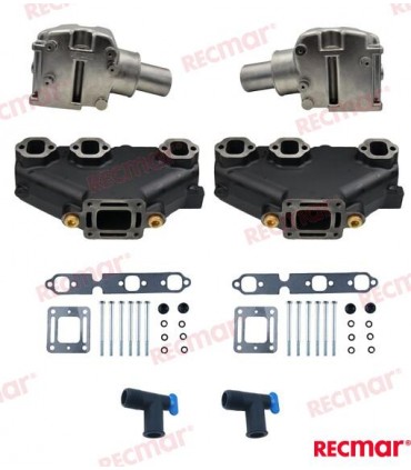 EXHASUT KIT MCM 1984-2002 GM262 V6 WET