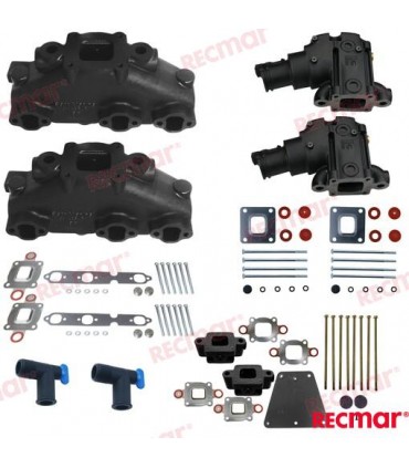 EXHAUST KIT MCM 2002+ GM 262 V6 DRY + RI