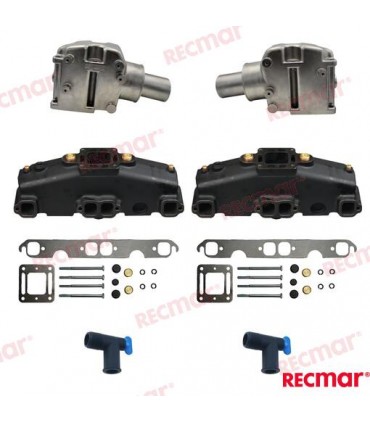 EXHAUST KIT MCM1983-2002 GM305/350/377 V