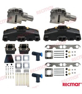 EXHAUST KIT MCM1983-2002 GM305/350/377 V