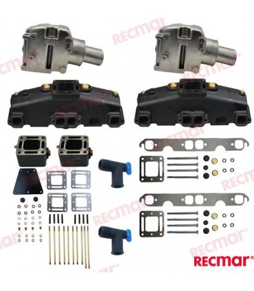 EXHAUST KIT MCM1983-2002 GM305/350/377 V