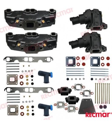 EXHAUST KIT MCM 2002+ GM305/350/377 V8 D