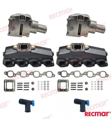 EXHAUST KIT MCM 1981+ GM454 /330/340/370