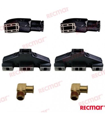 EXHAUST KIT VOLVO 1993- GM305/350 V8