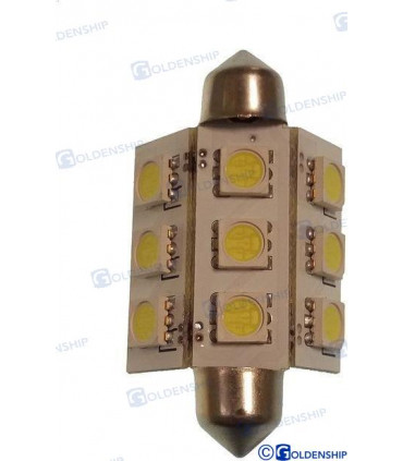 BULB FESTOON 9LED 2W 10/30V