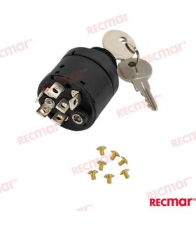 IGNITION STARTER SWITCH PLASTIC 7T-4POS