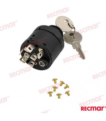 IGNITION STARTER SWITCH PLASTIC 7T-4POS