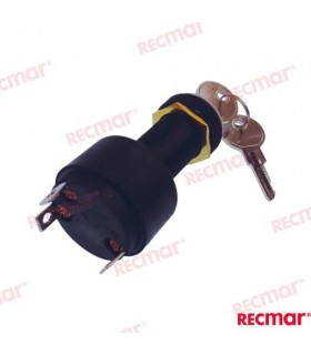 IGNITION STARTER SWITCH PLASTIC 3T-3POS