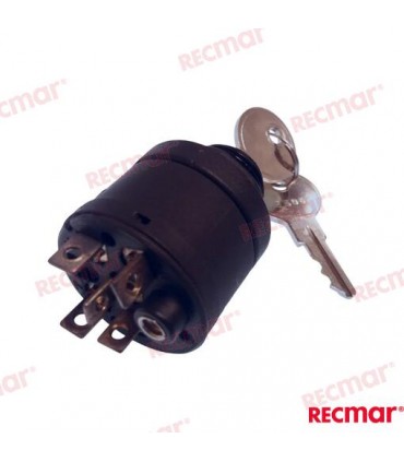 IGNITION STARTER SWITCH PLASTIC 6T-3POS
