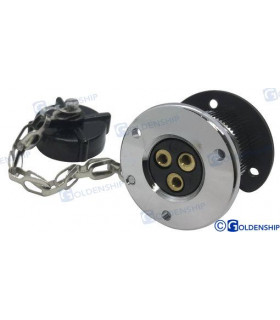 DECK CONNECTOR PLASTIC CAP 3A 3P