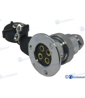 DECK CONNECTOR PLASTIC CAP 5A 4P