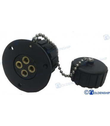 DECK CONNECTOR NYLON 4P