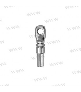 TURNBUCKLE TERMINAL SS 3MM 