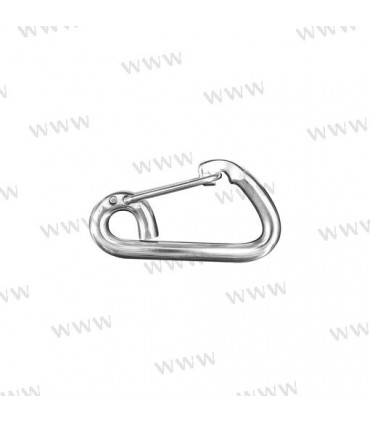 SPRING HOOK  SS 6MM (10)