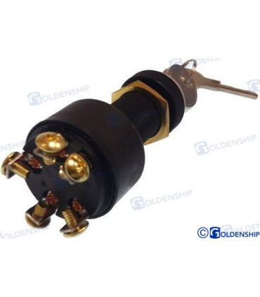 IGNITION STARTER SWITCH PLASTIC 5T-3POS