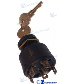 IGNITION STARTER SWITCH PLASTIC 6T-3POS