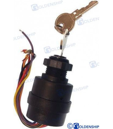 IGNITION STARTER SWITCH PLASTIC 7T-4POS
