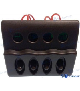 WEATHER DECK PANEL 4 POSITION SWITCH PAN
